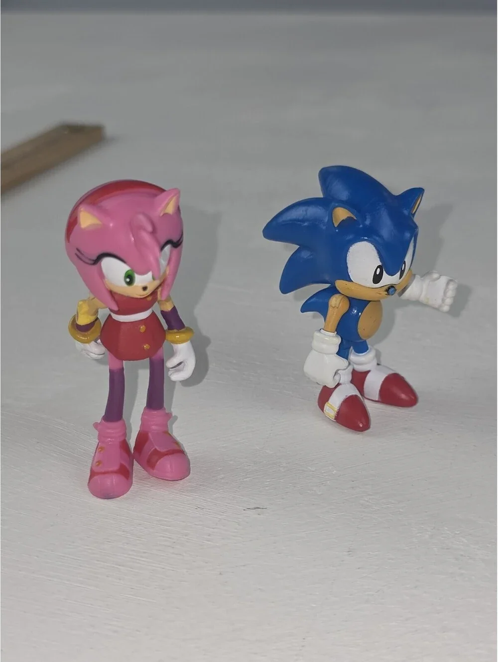 Lot Of Sonic The Hedgehog Amy Rose Tomy Boom Series Figure Sega Poseable 2.5-3